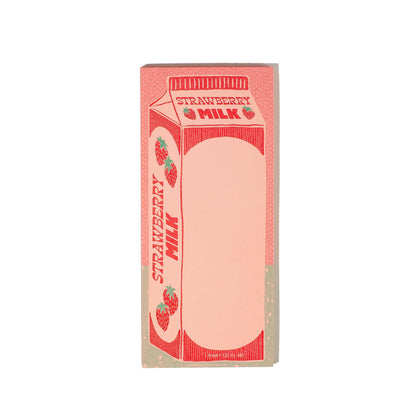 Notepad; Strawberry Milk (Risograph)