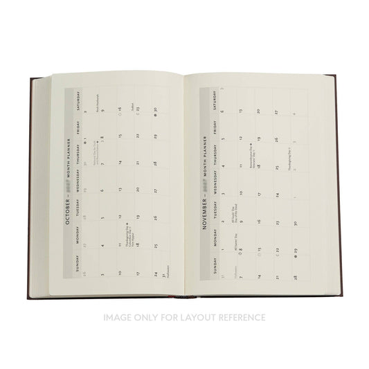 Planner; Paperblanks Emerald Flower 26-27 (18M SC Maxi)