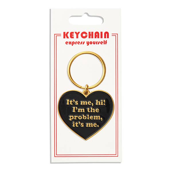 Enamel Keychain; Taylor Swift -  It's Me, Hi!