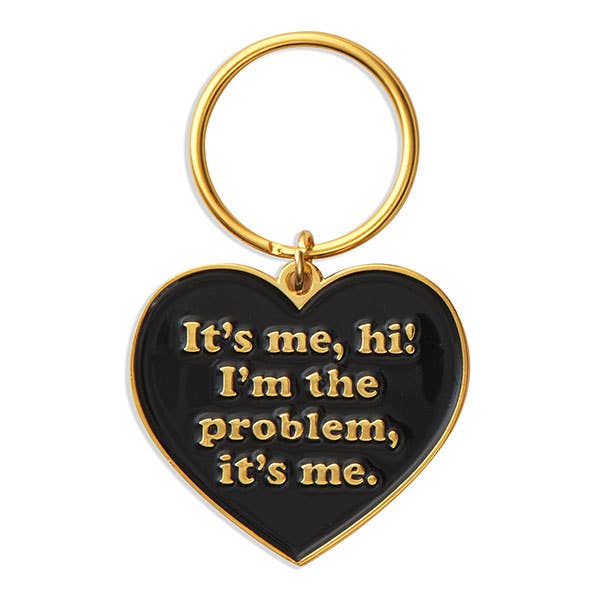 Enamel Keychain; Taylor Swift -  It's Me, Hi!