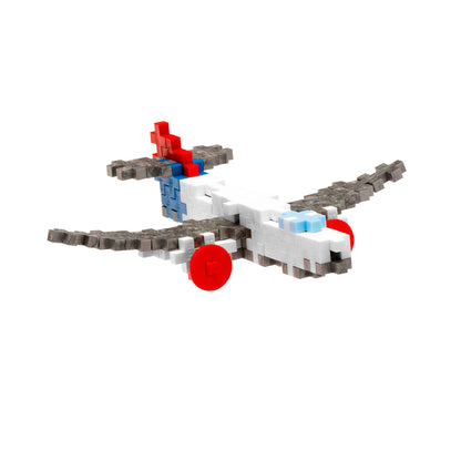 Interlocking Blocks; Airplane (With Travel Tube)