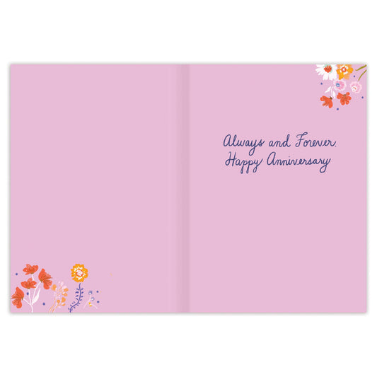 Anniversary Card; Skeletons