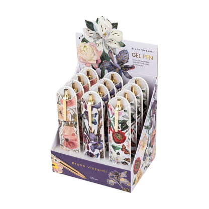 Travel Gel Pen with Sleeve; Bloom