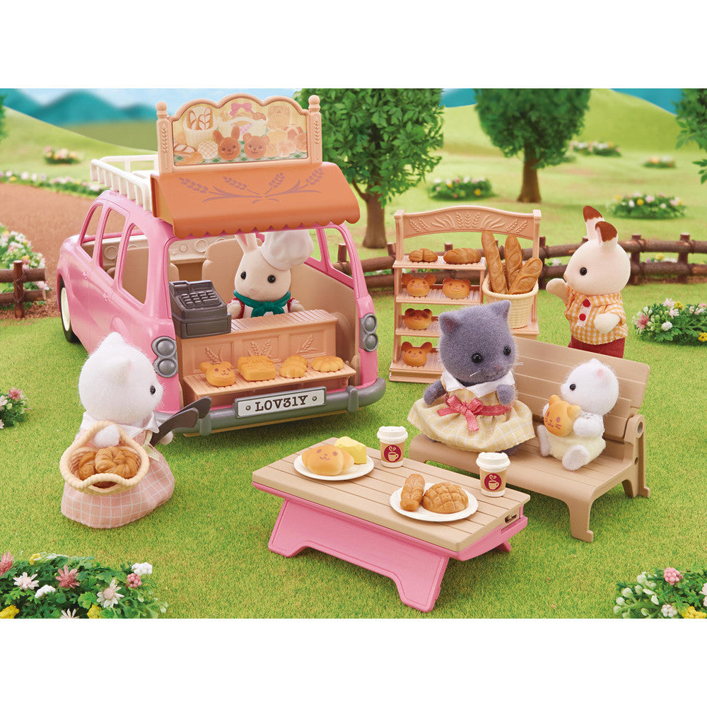 Calico Critter Family Picnic Van