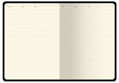 Journal; Heaven Flowers (A5 Vegan Leather Hardcover)