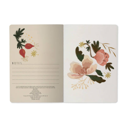 Notebook; Bloom Flowers - BV by Bruno Visconti (A5 Size)