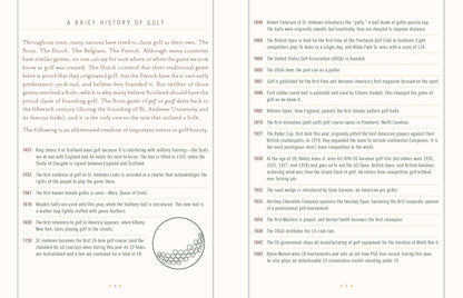 Prompted Journal; The Ultimate Golf Journal