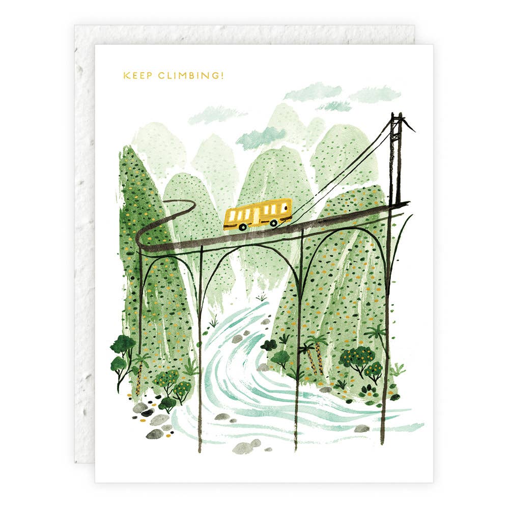 Encouragement Card; Journey | Seedlings