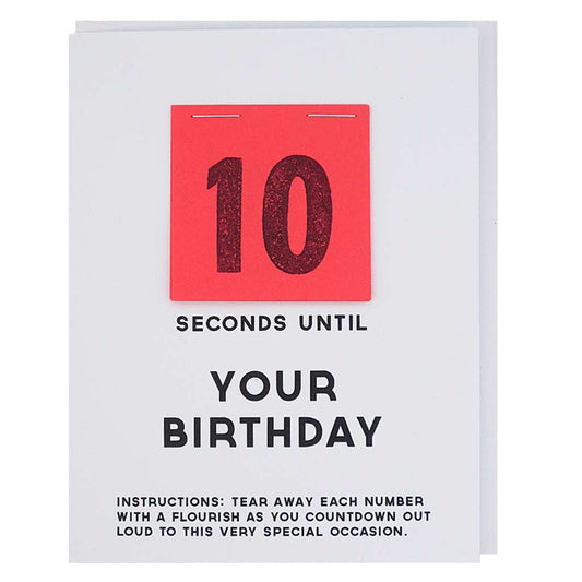 Birthday Card; Countdown Until Your Birthday