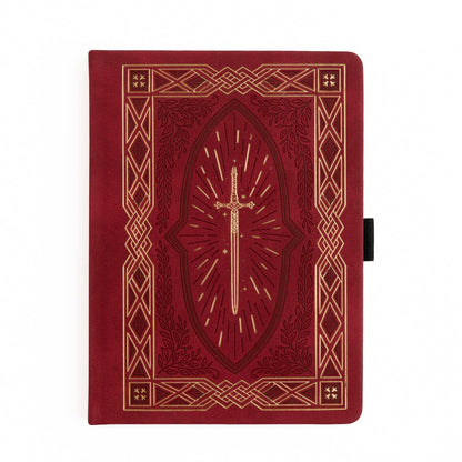 Dot Grid Notebook; Knight's Sword (8x8)