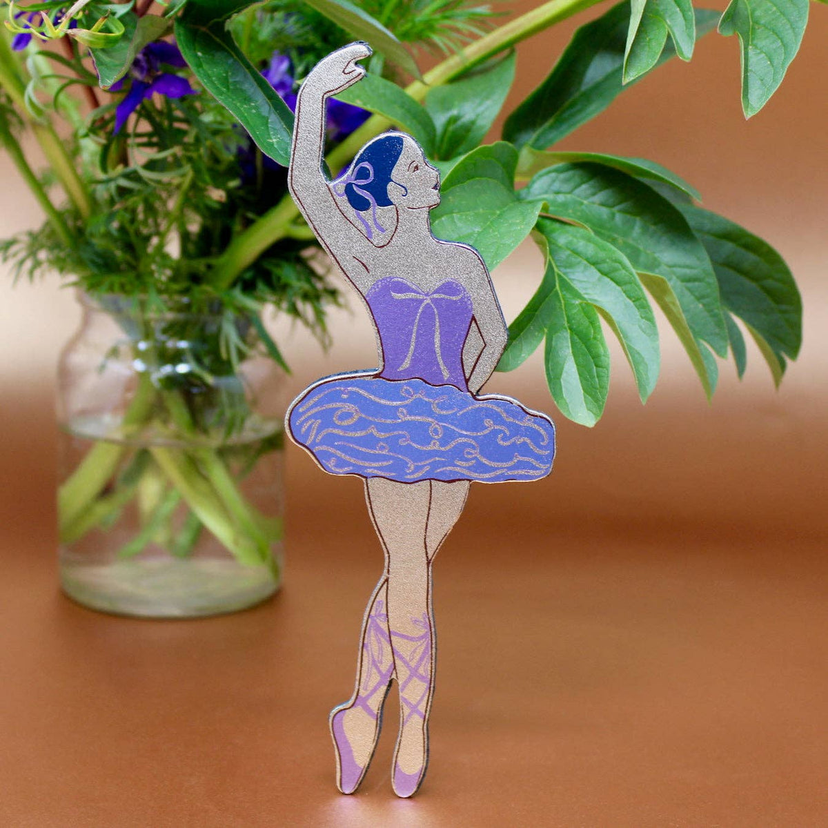 Leather Bookmark; Ballerina | Ark Colour Design