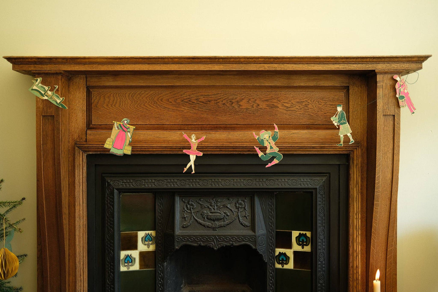 Sewn Garland; 12 Days of Christmas