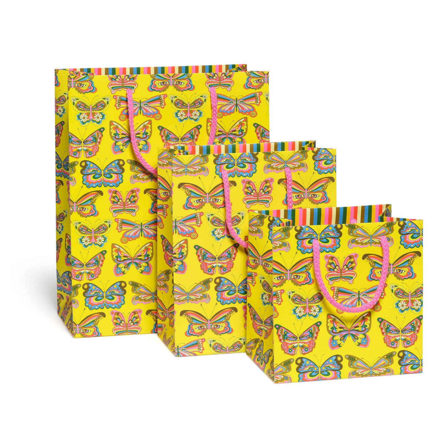 Small Gift Bag; Psychedelic Butterfly