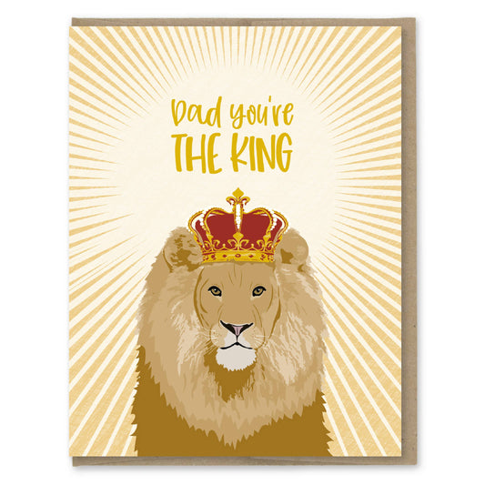 Father's Day Card; The King