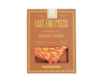 Sewn Garland; Chickens Concertina