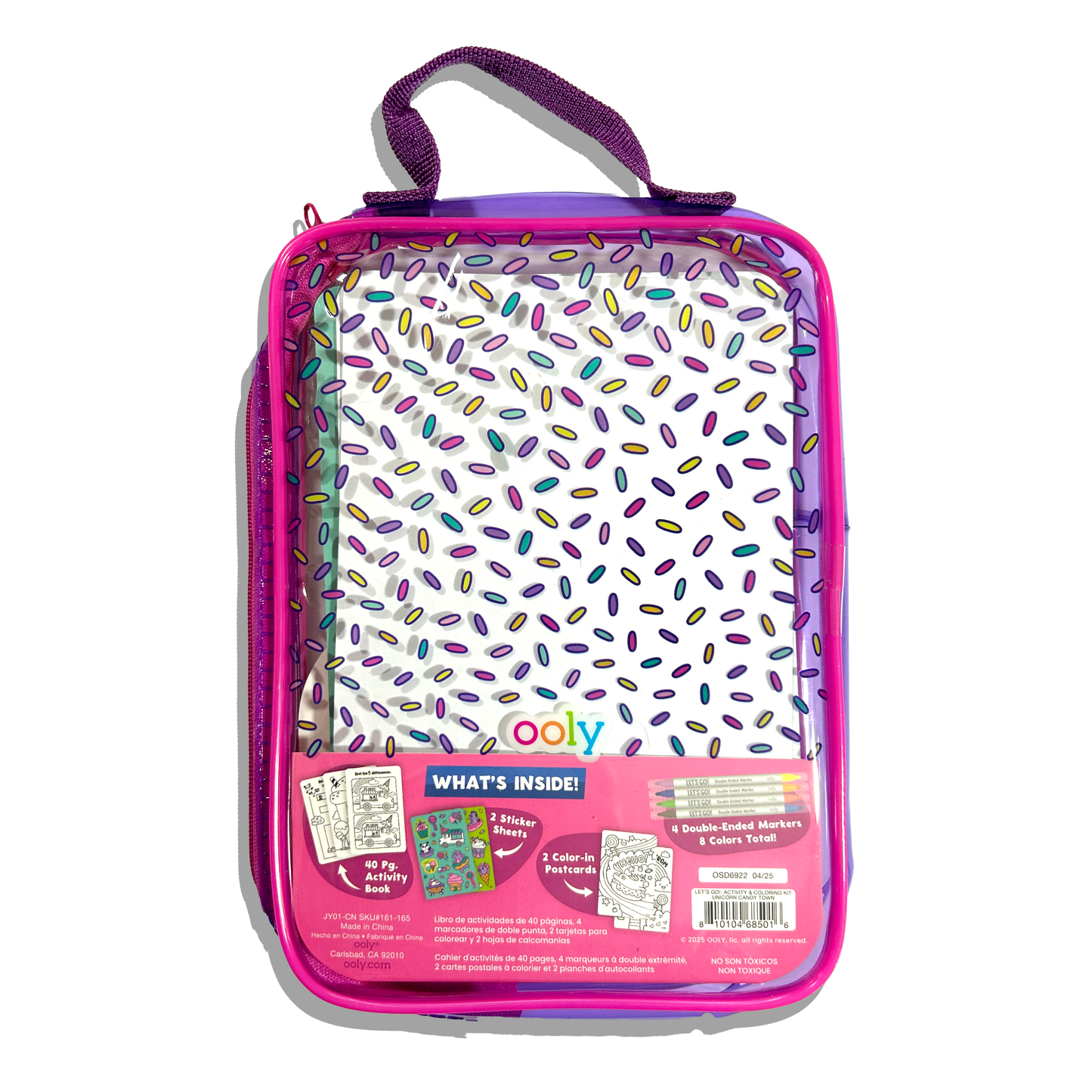 Activity & Coloring Kit; Let's Go! Unicorn Candy Town