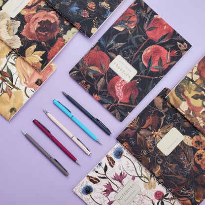 A5 Notebook; Pom on the Vine - BV by Bruno Visconti