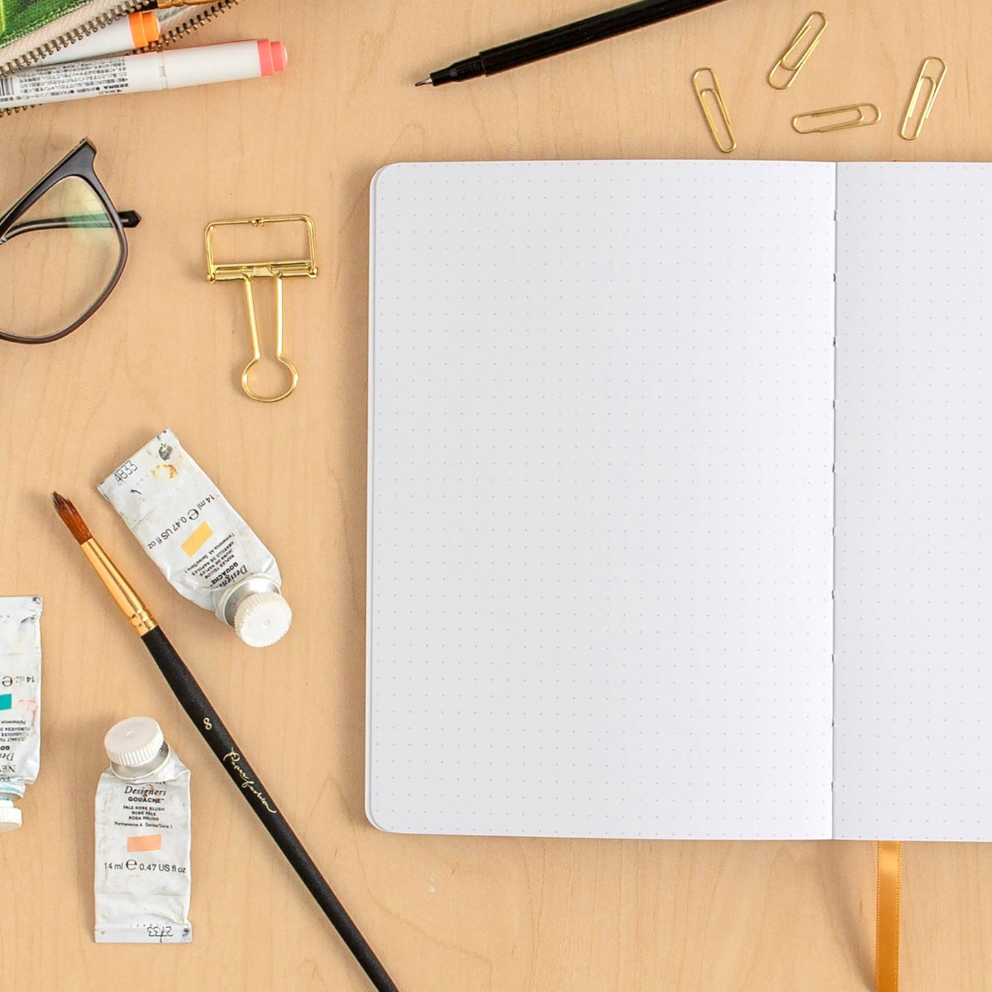 Journal; Montauk Dot Grid (Layflat Binding)