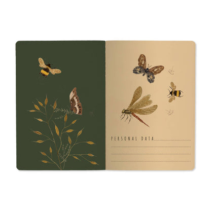 A5 Notebook; Butterflies and Friends | BV by Bruno Visconti