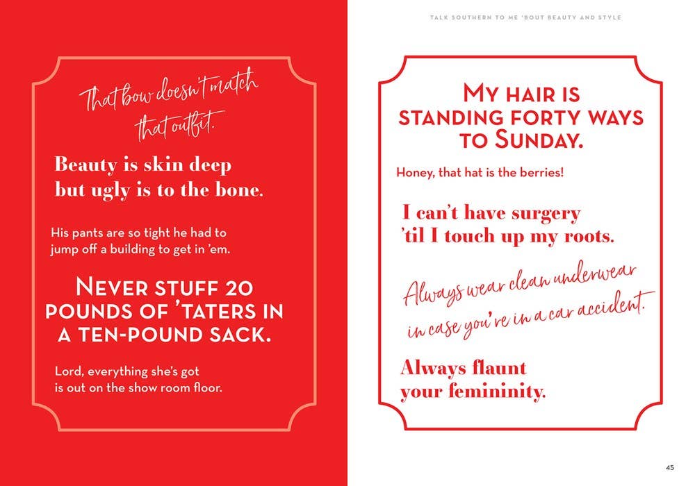 Book; Talk Southern to Me: Stories & Sayings to Accent Your Life