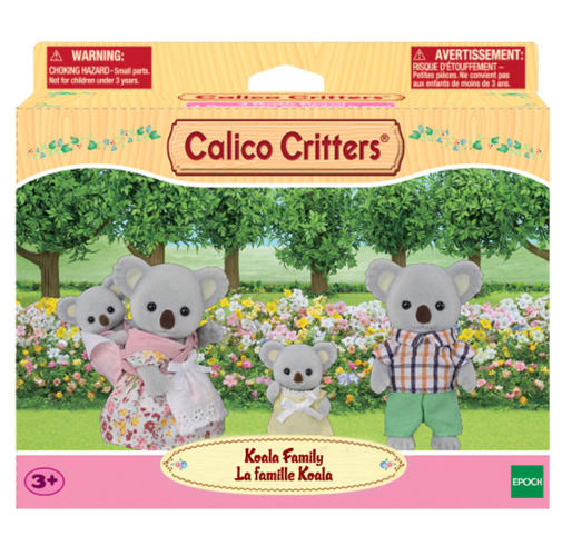 Calico Critters; Koala Family (Set of 4)
