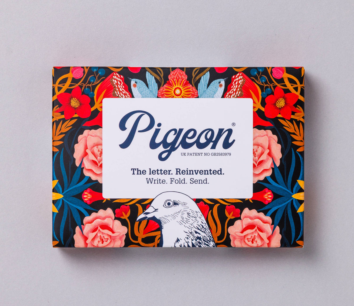 Folding Letter Set; Bright & Beautiful Pigeon | Pigeon Posted