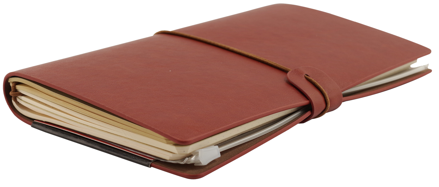 Voyager Notebook; Burgundy