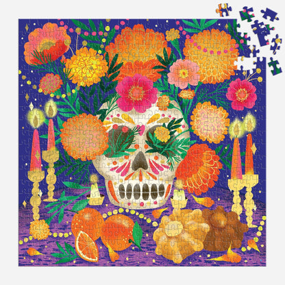 Jigsaw Puzzle: 500 Piece Foil Puzzle; Ofrenda del Dia de Muertos