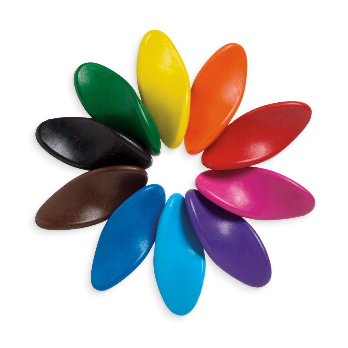 Ooly Left Right: Ergonomic Crayons (Set of 10)