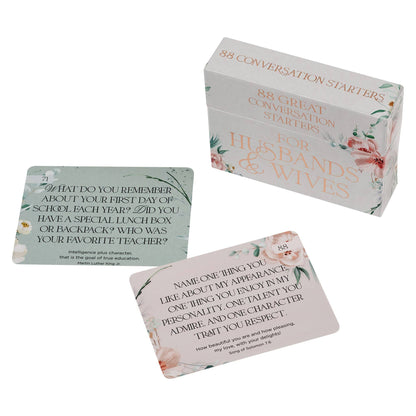 Marriage Cards; 88 Great Conversations Starters for Husbands & Wives