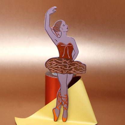 Leather Bookmark; Ballerina | Ark Colour Design