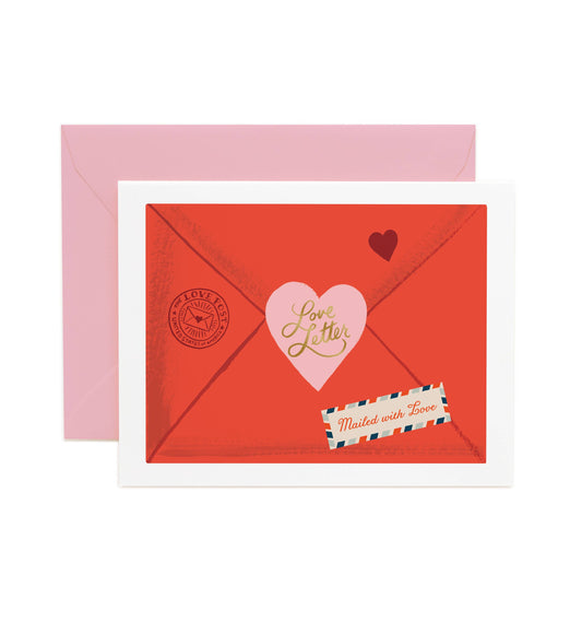 Rifle Paper Co. Valentine's Day Card; Love Letter
