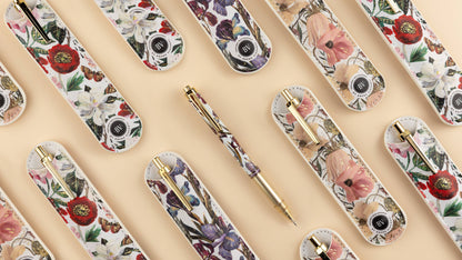 Travel Gel Pen with Sleeve; Bloom
