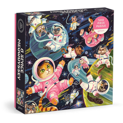 Jigsaw Puzzle; A Space Meowdyssey (500 Pieces)