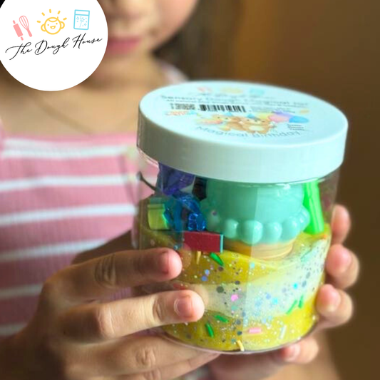 Magical Jars; Super Size Birthday (Large Sensory Dough & Trinkets)