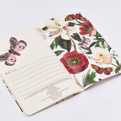 Notebook; Peonies (Size A5)