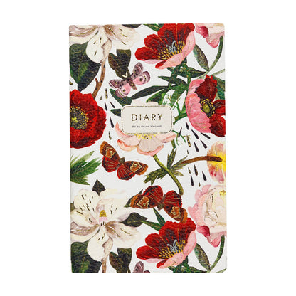 Journal; Peonies (A5 Vegan Leather) BV by Bruno Visconti