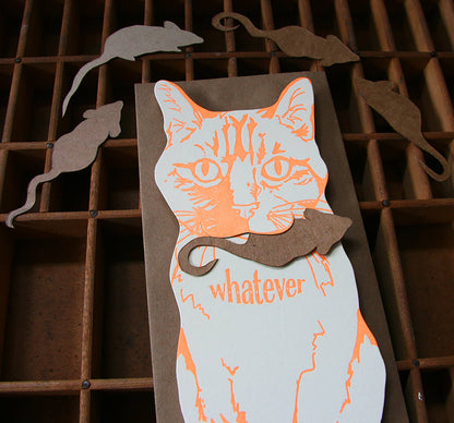 Gift Card Holder; Whatever Cat