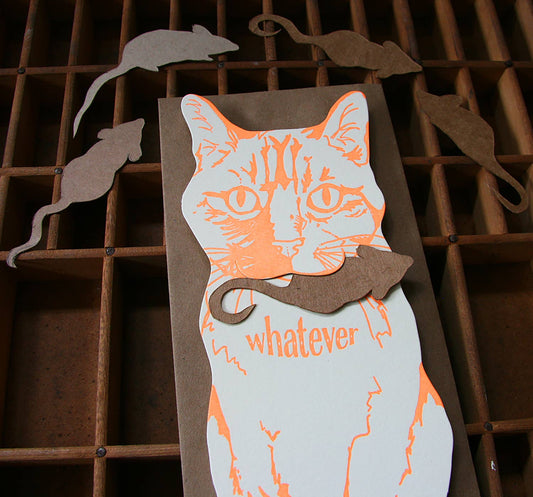 Gift Card Holder; Whatever Cat