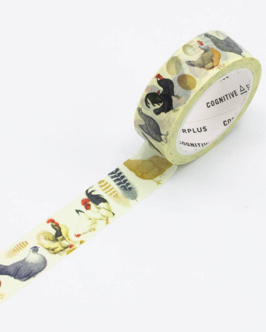 Washi Tape; Hens & Chickens
