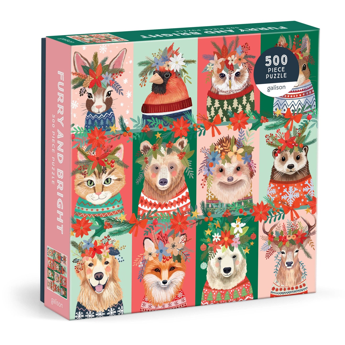 Jigsaw Puzzle; Furry And Bright (500 Piece)