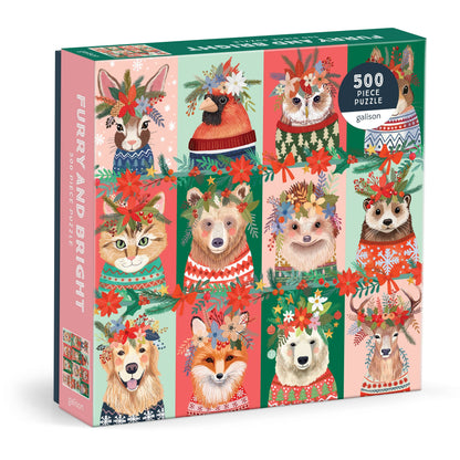 Jigsaw Puzzle; Furry And Bright (500 Piece)