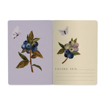 Notebook; Wild Blueberry (Size A5)