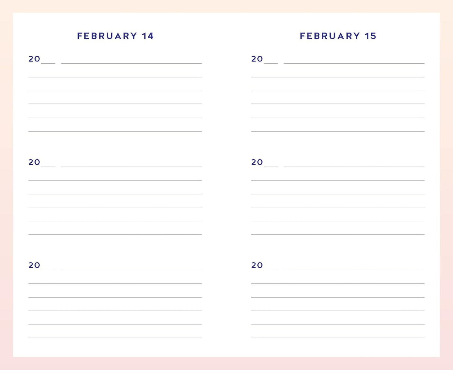 Prompted Journal; One Line a Day: Gratitude