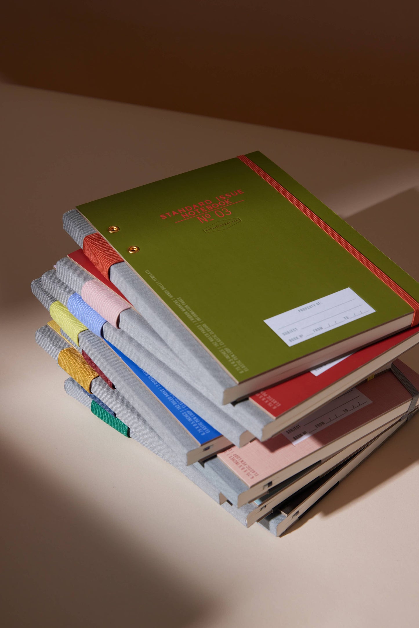 Planner Notebook; Standard Issue NO. 03 (Army Green + Chili)