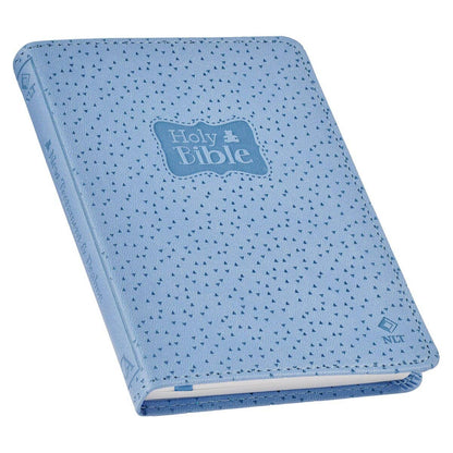 Bible NLT Infant New Testament (Faux leather, Blue)