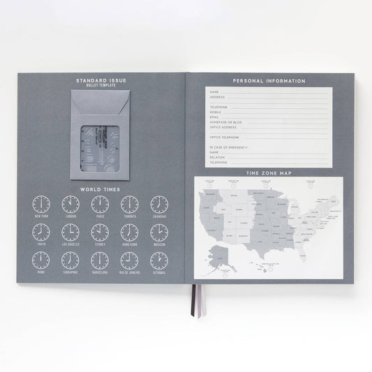 Notebook; Standard Issue No. 3 (Black, Elastic Closure)