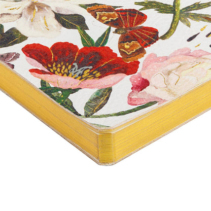 Journal; Peonies (A5 Vegan Leather) BV by Bruno Visconti