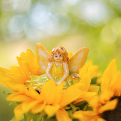 Camp Hollow Cake Topper; Sunflower Fairy