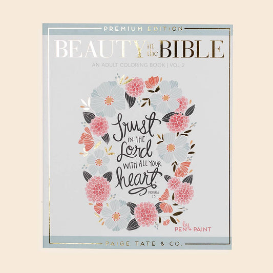 Beauty in the Bible, Vol. 2 (Christian Coloring Book)